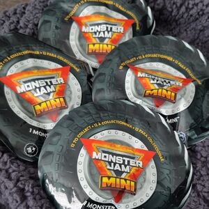 Monster Jam Mini Toy Cars - Black